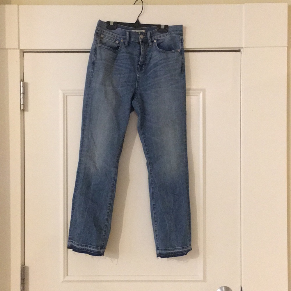 Madewell Kick Out Crop Jeans Size 27